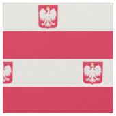 Tissu Drapeau de la Pologne (Fermer)