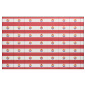 Tissu Drapeau de la Polynésie française (Fat Quarter)
