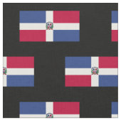 Tissu Drapeau de la République dominicaine (Fermer)