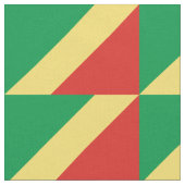 Tissu Drapeau de la République du Congo (Fermer)