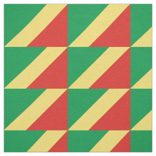 Tissu Drapeau de la République du Congo