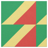 Tissu Drapeau de la République du Congo (Fermer)