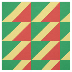 Tissu Drapeau de la République du Congo