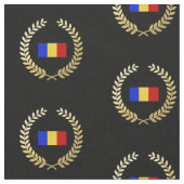 Tissu Drapeau de la Roumanie (Fermer)