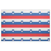 Tissu Drapeau de la Slovénie (Fat Quarter)