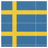 Tissu Drapeau de la Suède (Fermer)