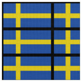 Tissu Drapeau de la Suède (Fermer)