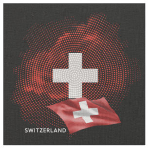 Tissu Drapeau de la Suisse