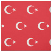 Tissu Drapeau de la Turquie (Échantillon)