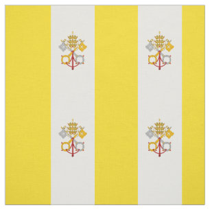 Tissu Drapeau de la ville patriotique du Vatican