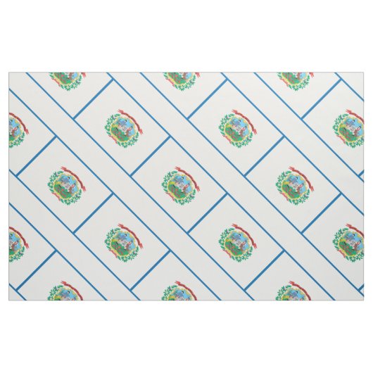 Tissu Drapeau de la VIRGINIE OCCIDENTALE (Yard)