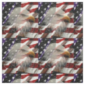 Tissu Drapeau de l'aigle américain (Échantillon)