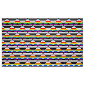 Tissu Drapeau de l'Ally Pride de progression LGBTQ (Fat Quarter)