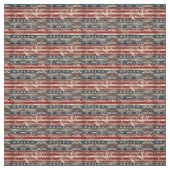 Tissu Drapeau de l'Amérique occidentale (Échantillon)
