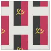 Tissu Drapeau de l'Angola (Fermer)