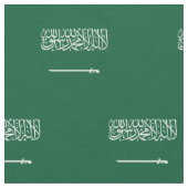 Tissu Drapeau de l'Arabie saoudite (Fermer)