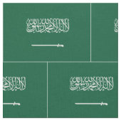 Tissu Drapeau de l'Arabie saoudite (Fermer)