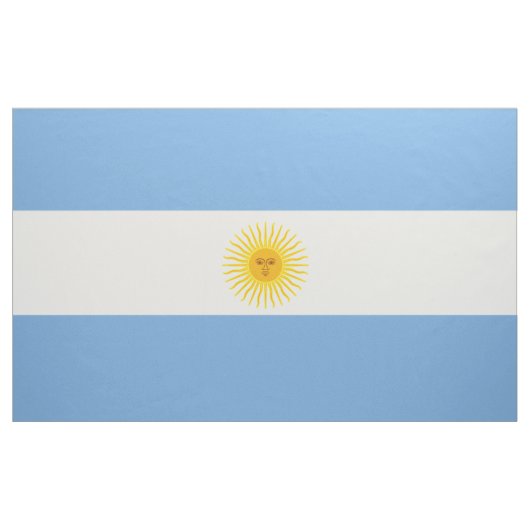 Tissu Drapeau de l'Argentine (Yard)