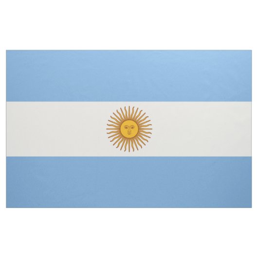 Tissu Drapeau de l'Argentine, Bandera de Argentina (Yard)