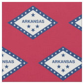 Tissu Drapeau de l'Arkansas (Fermer)