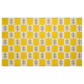 Tissu Drapeau de l'église catholique jaune motif du Vati (Fat Quarter)