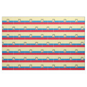 Tissu Drapeau de l'Équateur (Fat Quarter)