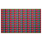 Tissu Drapeau de l'Érythrée (Fat Quarter)