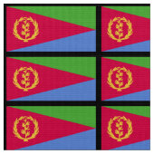 Tissu Drapeau de l'Érythrée (Fermer)