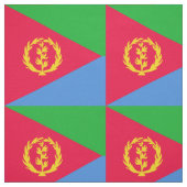 Tissu Drapeau de l'Érythrée (Échantillon)