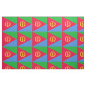 Tissu Drapeau de l'Érythrée (Fat Quarter)