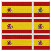 Tissu Drapeau de l'Espagne (Fermer)