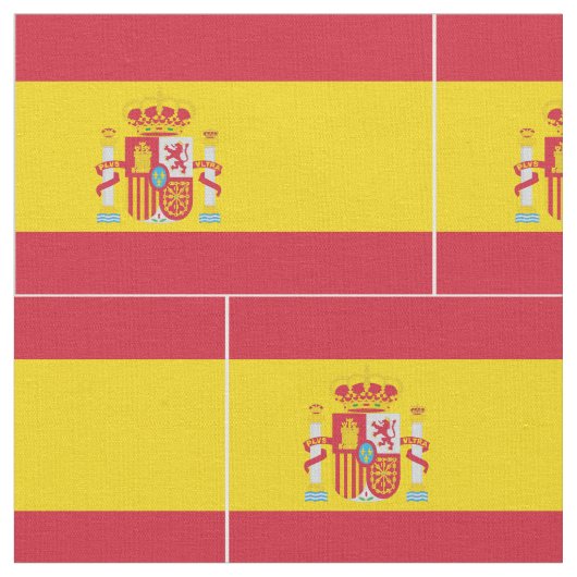 Tissu Drapeau de l'Espagne (Fermer)
