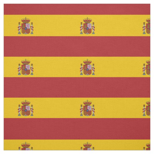 Tissu Drapeau de l'Espagne (Échantillon)