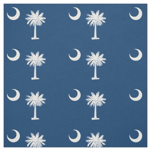 Tissu Drapeau de l'État de Caroline du Sud (Échantillon)