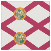 Tissu Drapeau de l'État de Floride (Fermer)