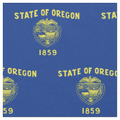 Tissu Drapeau de l'État de l'Oregon (Fermer)