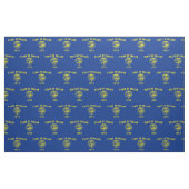Tissu Drapeau de l'État de l'Oregon (Fat Quarter)