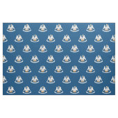 Tissu Drapeau de l'État de Louisiane (Fat Quarter)