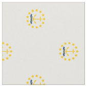 Tissu Drapeau de l'État de Rhode Island (Fermer)