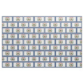 Tissu Drapeau de l'État de Virginie-Occidentale (Fat Quarter)