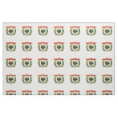 Tissu Drapeau de l'État de Virginie occidentale (Fat Quarter)