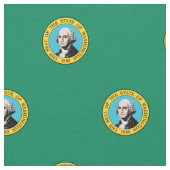 Tissu Drapeau de l'État de Washington (Fermer)