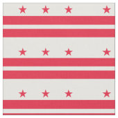 Tissu Drapeau de l'État de Washington DC (Fermer)