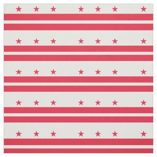 Tissu Drapeau de l'État de Washington DC (Échantillon)