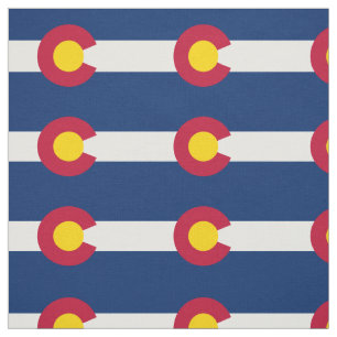 Tissu Drapeau de l'État du Colorado
