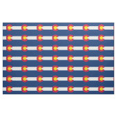 Tissu Drapeau de l'État du Colorado (Fat Quarter)