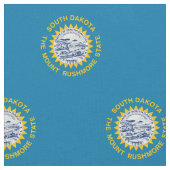Tissu Drapeau de l'État du Dakota du Sud (Fermer)
