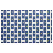 Tissu Drapeau de l'État du Kansas (Fat Quarter)
