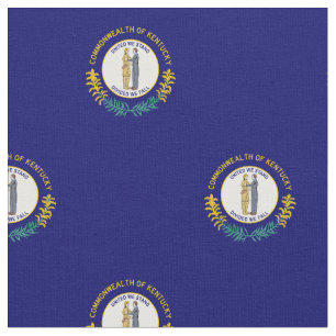 Tissu Drapeau de l'État du Kentucky