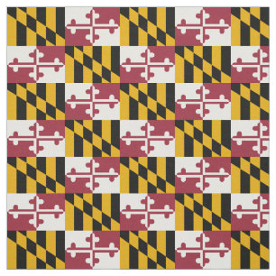 Tissu Drapeau de l'État du Maryland